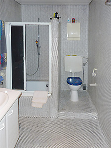 So sah das Bad vorher aus